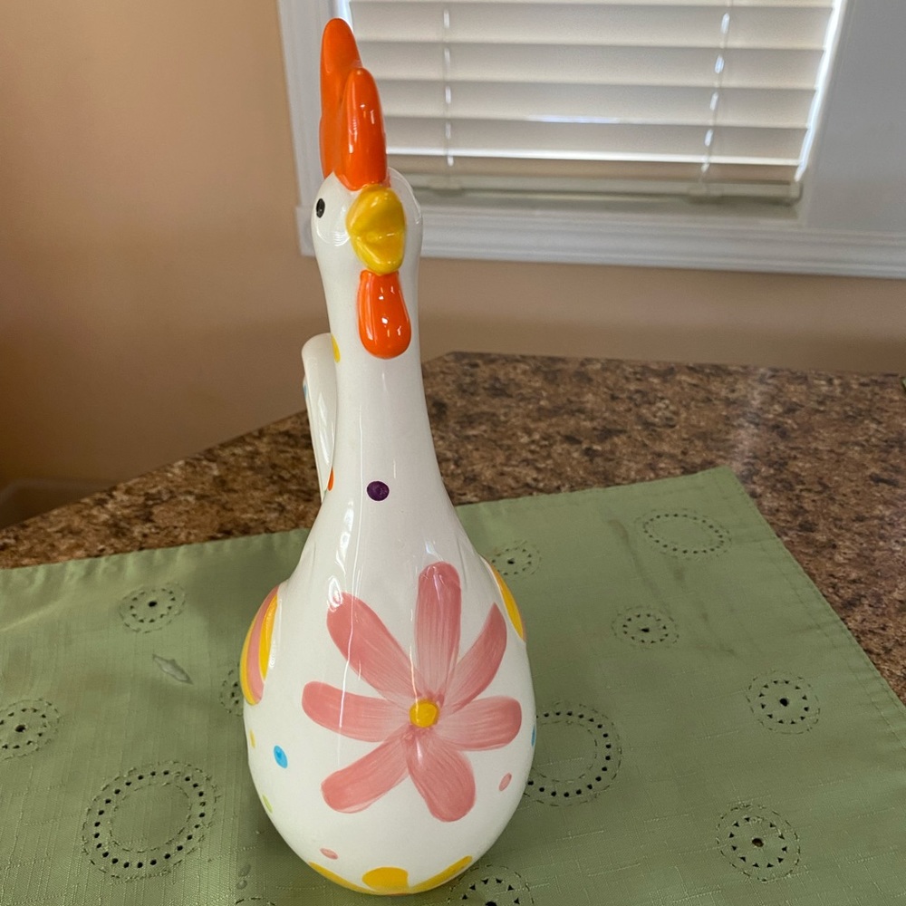 Ceramic chicken/rooster - Picture 7 of 12